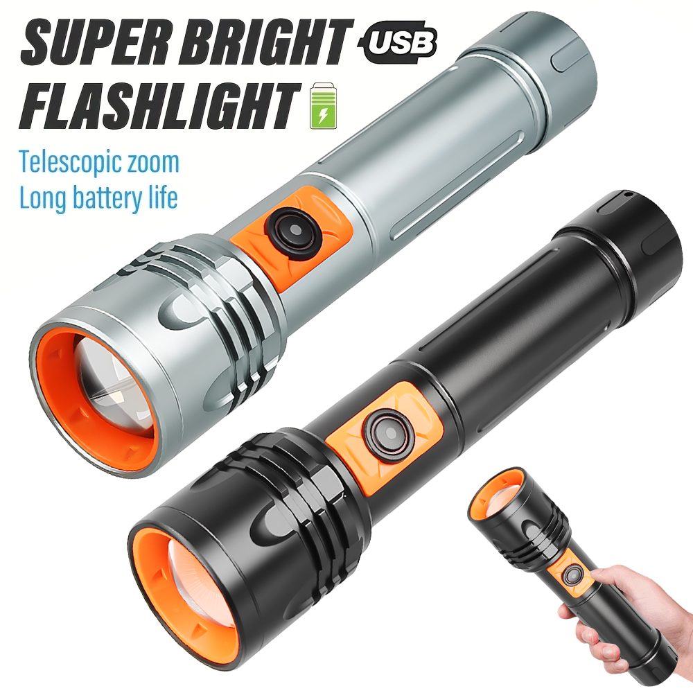 Outdoor Power Usb - Мощный светодиодный фонарик, перезаряжаемый через USB