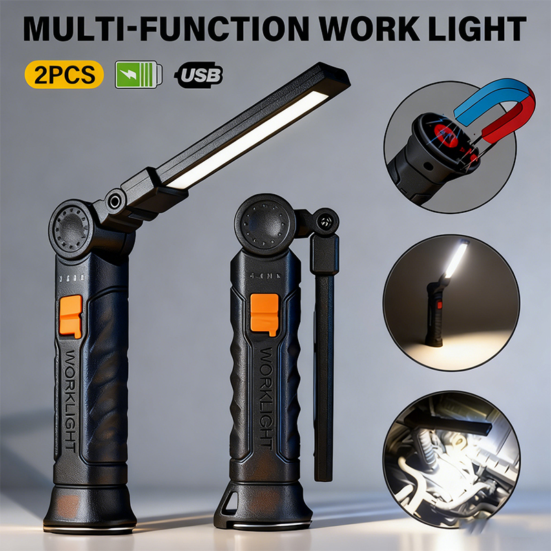Outdoor Power Usb - Портативный светодиодный фонарик COB, перезаряжаемый через