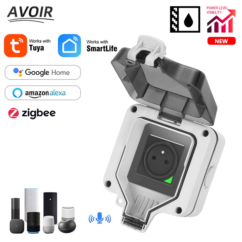 Outdoor Power Outlet With Remote Control - Уличная водонепроницаемая розетка с таймером и
