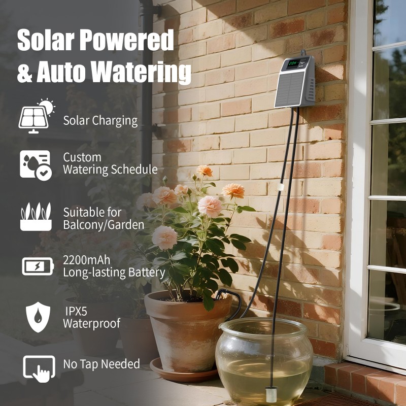 Outdoor Power And Plant - A03F-автоматический комплект капельного орошения на солнечной