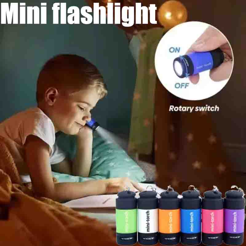 Outdoor Power Usb - USB-перезаряжаемый мини-фонарик для кемпинга, мощный карманный