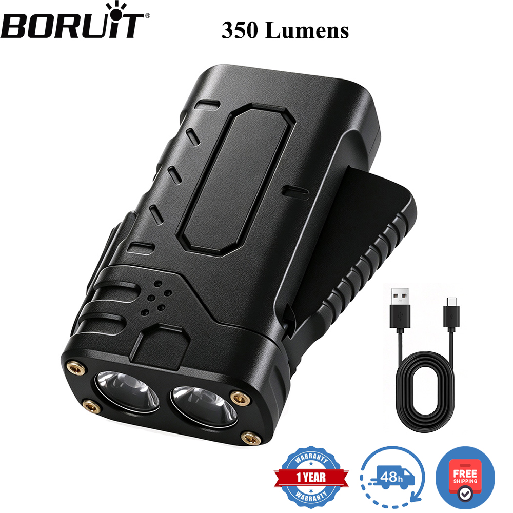 Outdoor Usb Power Supply - BORUIiT Ручной фонарь EDC с LED-подсветкой,