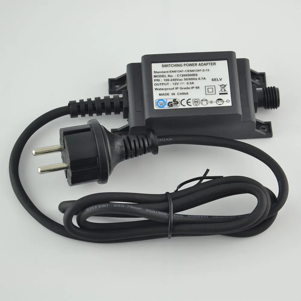 Outdoor Power Transformer - IP68 DC12V 1A Драйвер питания Зарядное