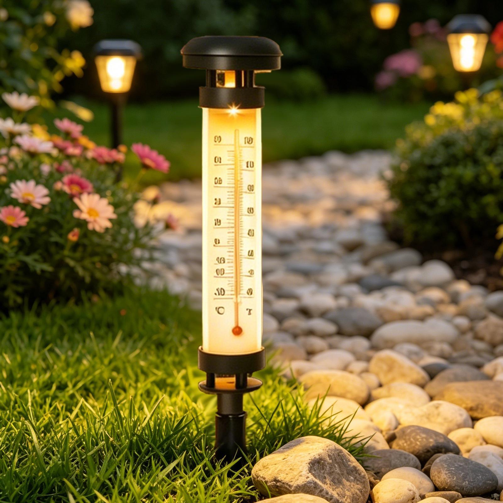 Солнечные светильники для доро – обзор и цена Outdoor Yard Power Stake