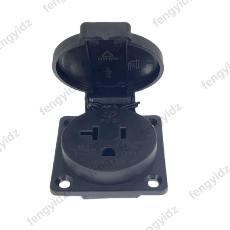 Черный 125 В 15 А 20 А IP44 CE – обзор и цена Outdoor Power Outlet Waterproof