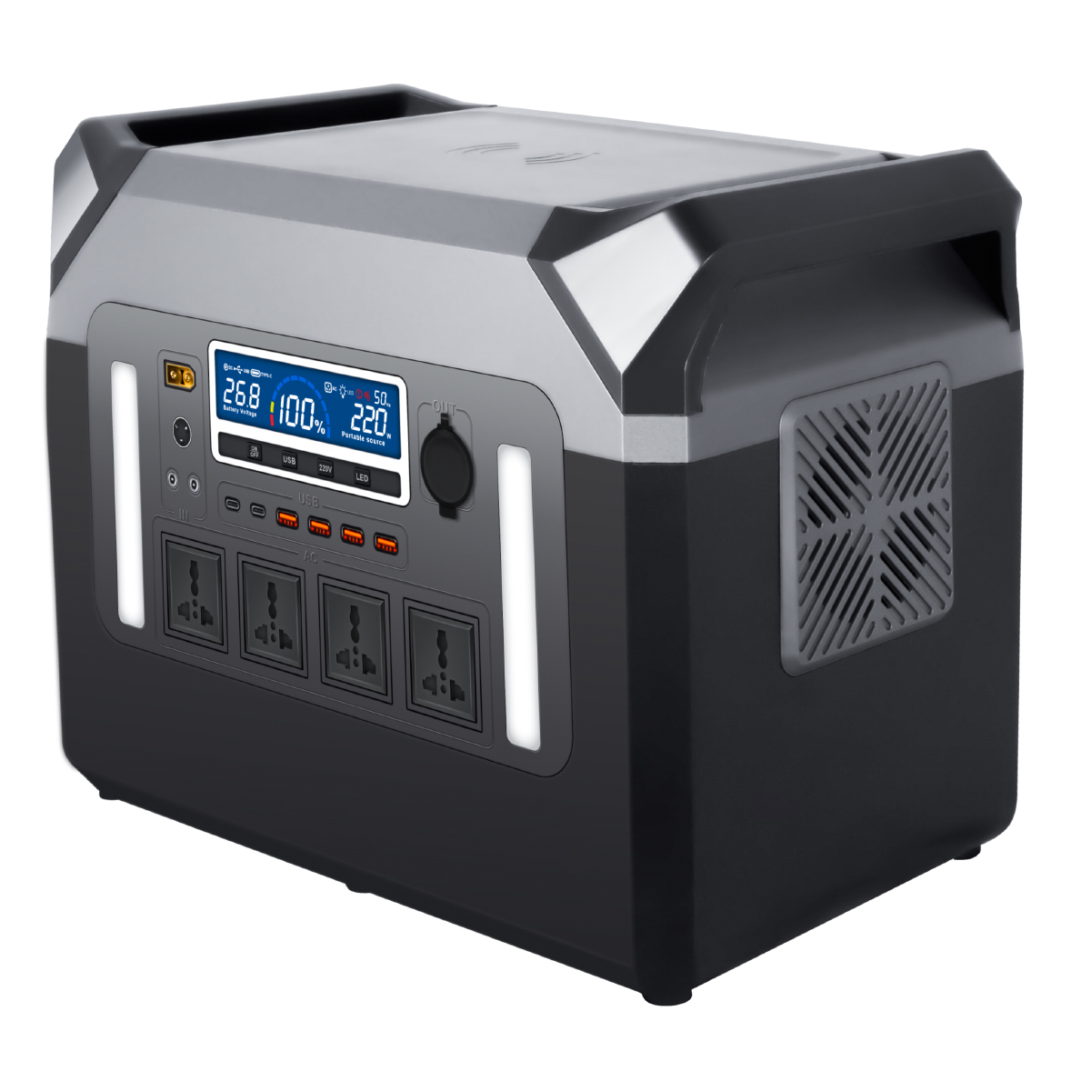 Портативная электростанция 300 – обзор и цена Portable Generator Inverter