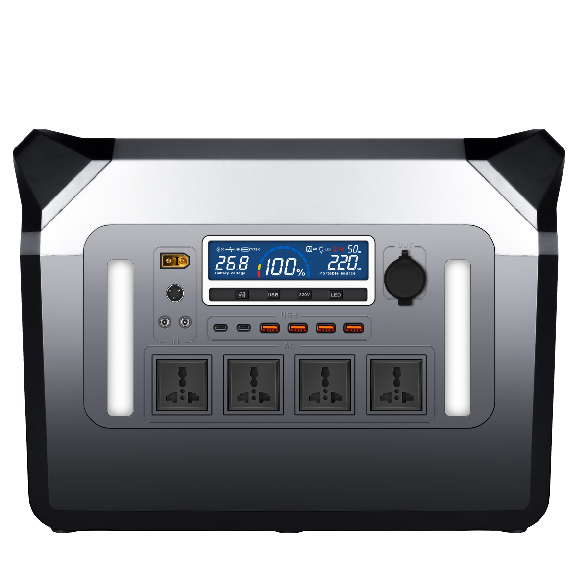 Портативная электростанция 300 – обзор и цена Portable Generator Inverter