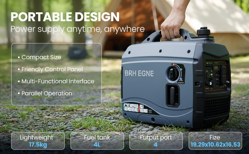Инверторные генераторы YHS 250 – обзор и цена Portable Generator Inverter