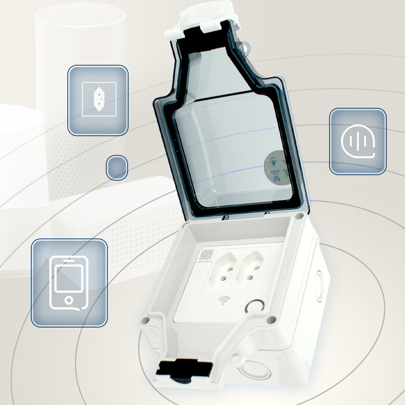 Смарт-розетка с голосовым упра – обзор и цена Outdoor Power Outlet With Remote Control