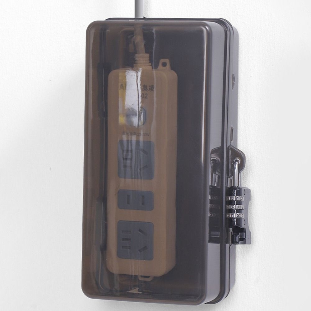 Прочный пластиковый защитный к – обзор и цена Outdoor Power Strip With Cover