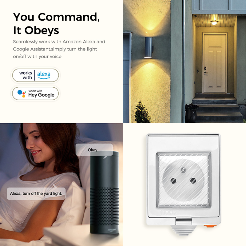 Водонепроницаемые электрически – обзор и цена Outdoor Power Outlet With Remote Control