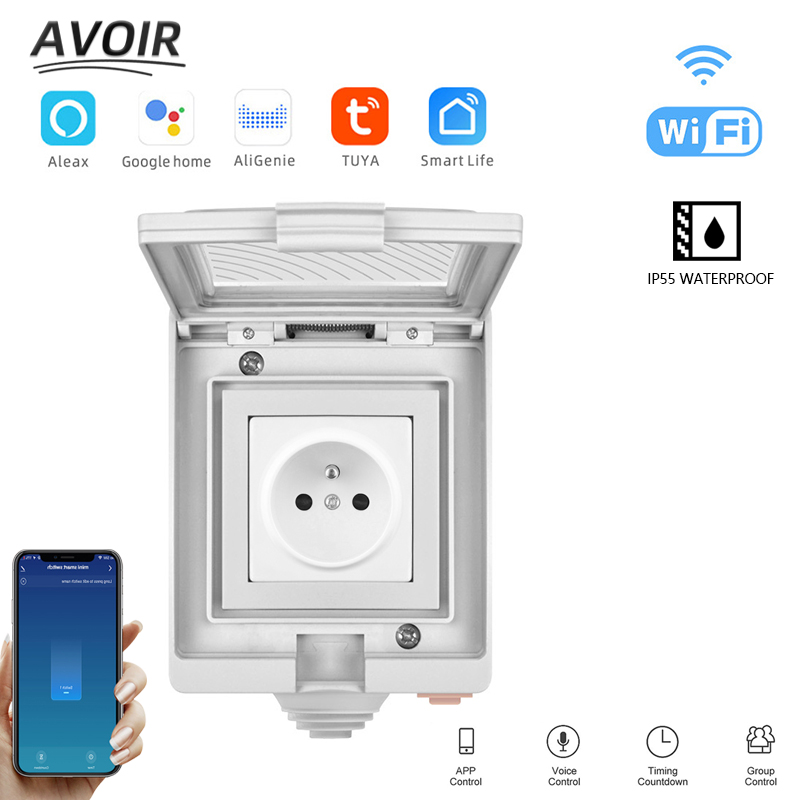 Смарт-розетки электрические, I – обзор и цена Outdoor Power Outlet With Remote Control