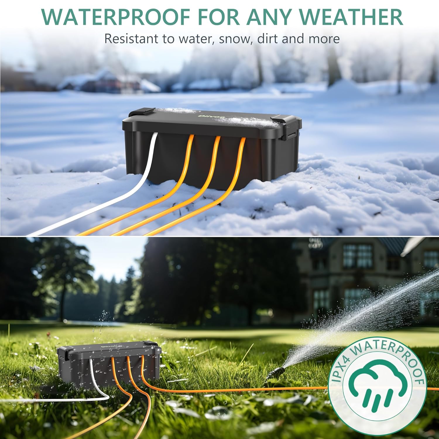 Diivoo уличная водонепроницаем – обзор и цена Outdoor Power Outlet Waterproof