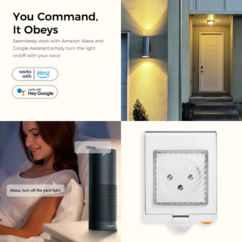 Смарт-розетка с Wi-Fi и водоне – обзор и цена Outdoor Power Outlet With Remote Control