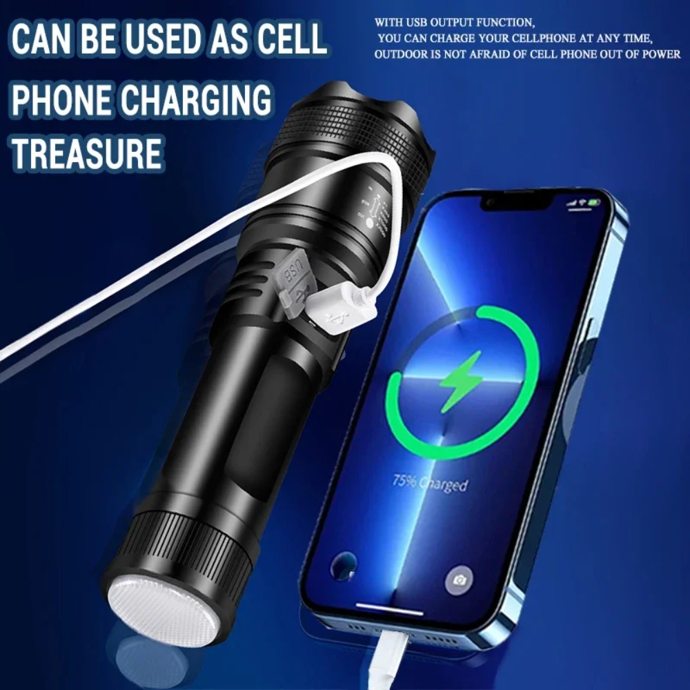 Мощный светодиодный фонарик, п – обзор и цена Outdoor Power Usb