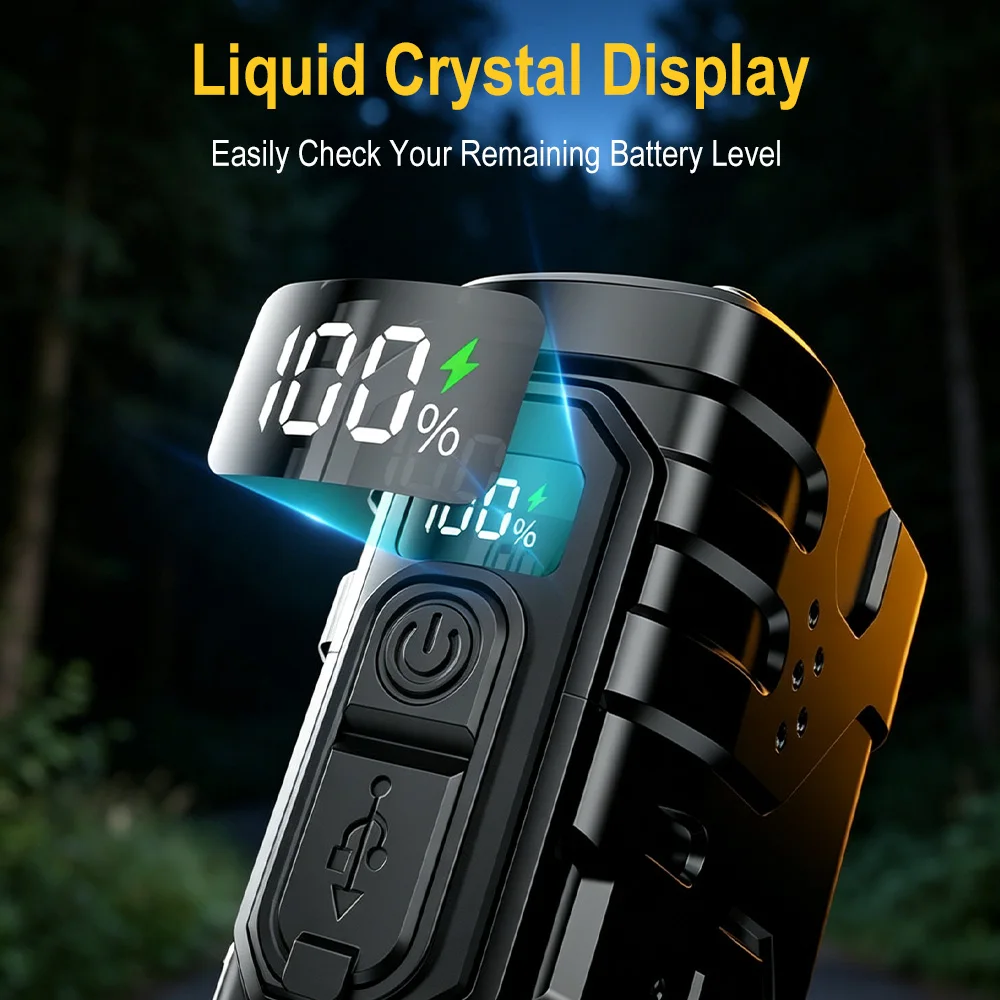 BORUIiT Ручной фонарь EDC с LE – обзор и цена Outdoor Usb Power Supply