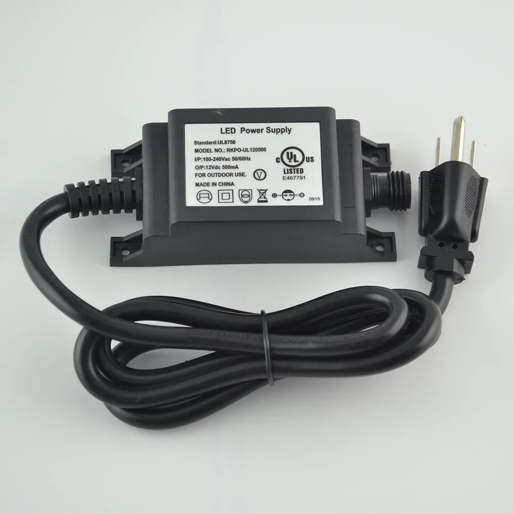 IP68 DC12V 1A Драйвер питания  – обзор и цена Outdoor Power Transformer