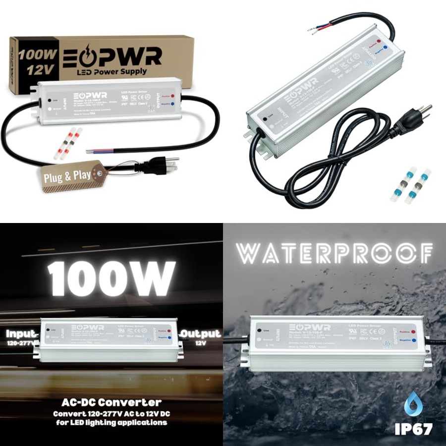 Водонепроницаемый LED-драйвер  – обзор и цена Outdoor Power Supply