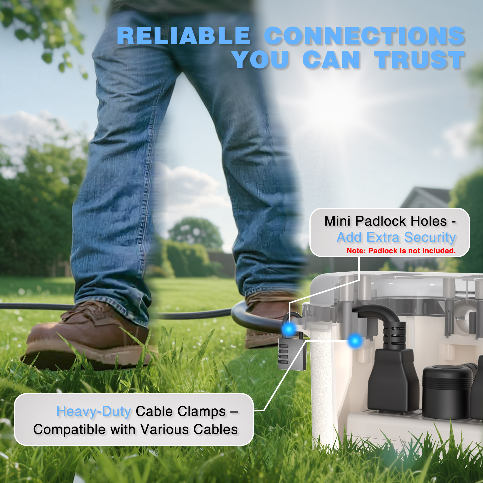 Водонепроницаемый уличный элек – обзор и цена Outdoor Power Strip With Cover