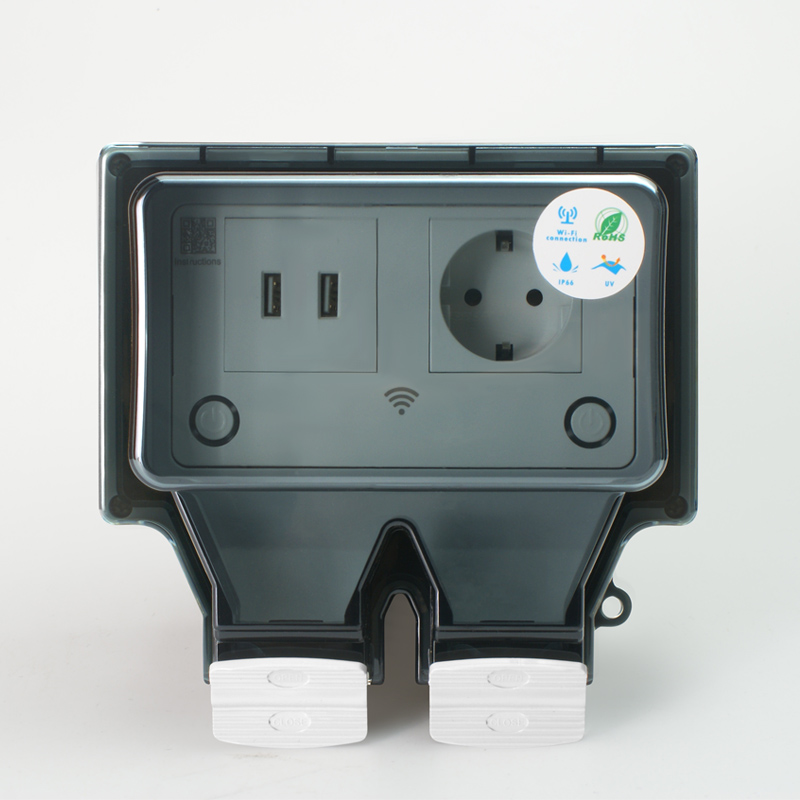 Смарт-розетка электрическая с  – обзор и цена Outdoor Power Outlet With Remote Control