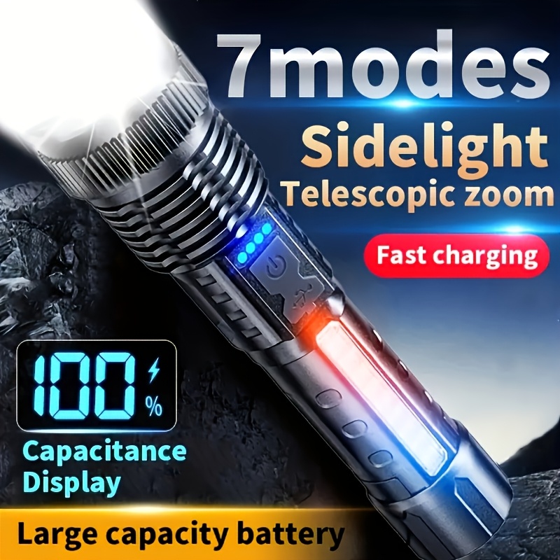 Мощный светодиодный фонарь с и – обзор и цена Outdoor Power Usb