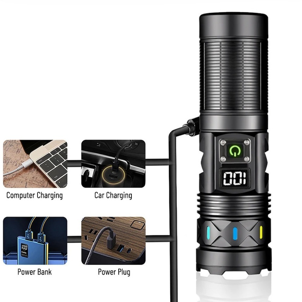 Мощный светодиодный фонарь с т – обзор и цена Outdoor Power Usb