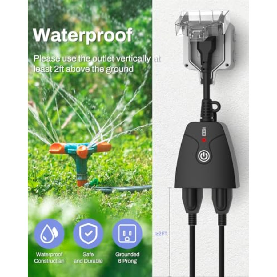 Уличная беспроводная розетка с – обзор и цена Outdoor Power Outlet With Remote Control