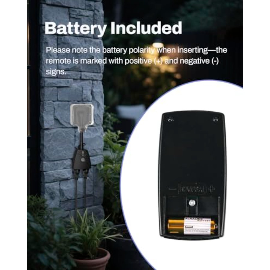 Уличная беспроводная розетка с – обзор и цена Outdoor Power Outlet With Remote Control